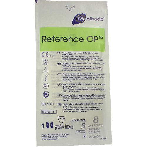 Handschuhe OP Latex Gr 8 steril - PZN 00061616