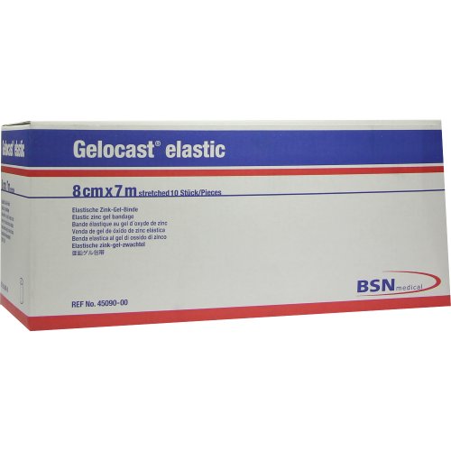 Gelocast elastic 8cmx7m Zink-Gel-Binde - PZN 00062521