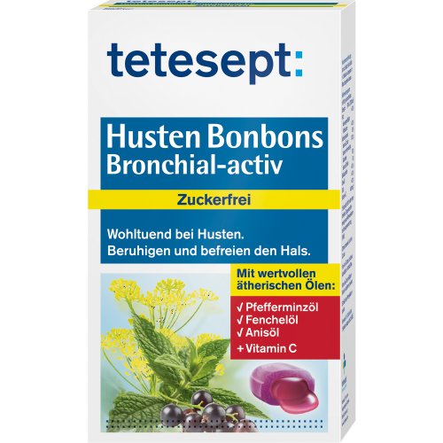 TETESEPT HUSTEN Bonbons Bronchial-activ Zuckerfrei - PZN 06492607