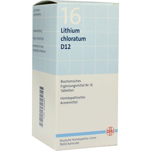 BIOCHEMIE DHU 16 Lithium chloratum D12 Tabl. - PZN 06584404