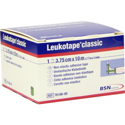 Leukotape Classic 3.75cmx10m grün Rolle - PZN 00669482