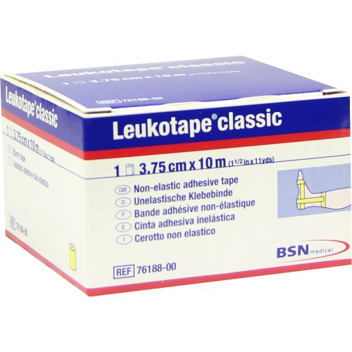 LEUKOTAPE Classic 3.75cmx10m gelb - PZN 00669499