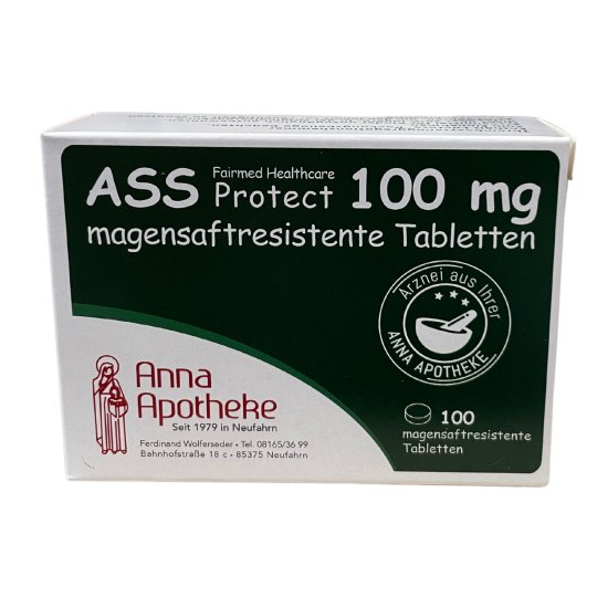 ASS Fairmed Healthcare Protect 100mg TMR Anna Apotheke - PZN 16762835