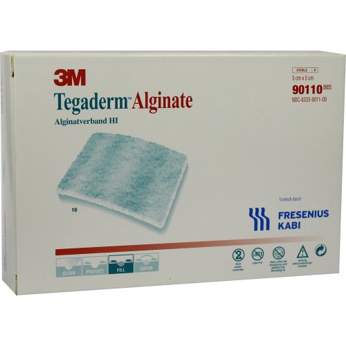 Tegaderm Alginate FK 5x5cm Kompressen - PZN 06916875