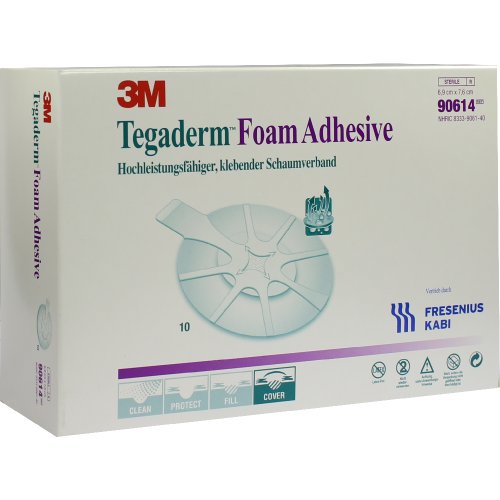Tegaderm Foam Adhesive FK 6.9x7.6cm oval - PZN 06917219
