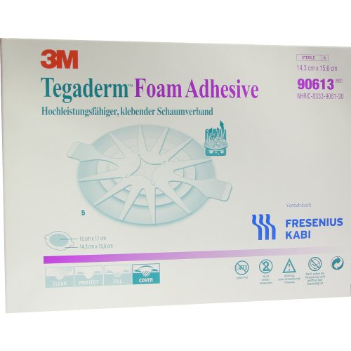 Tegaderm Foam Adhesive FK 14.3x15.6cm oval - PZN 06917308