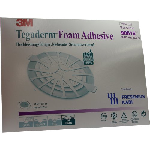 Tegaderm Foam Adhesive FK 19.0x22.2cm oval - PZN 06917314