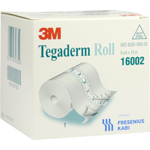 TEGADERM ROLL 5cmx10m Pflaster - PZN 06917550