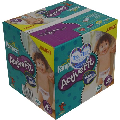 Pampers Active Fit Gr.4+ Maxi Plus 9-20kg - PZN 06965974