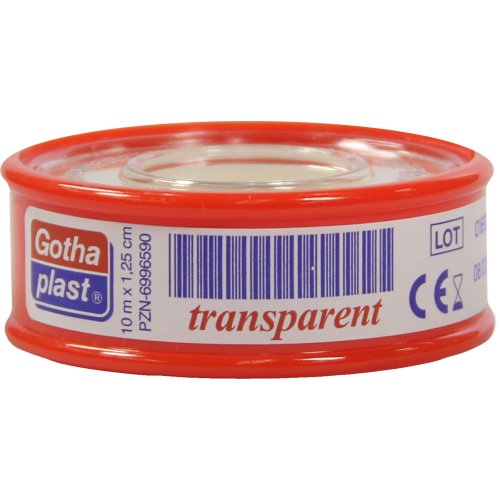 Gotha Flex Heftpfl transp. 1.25cmx10 - PZN 06996590