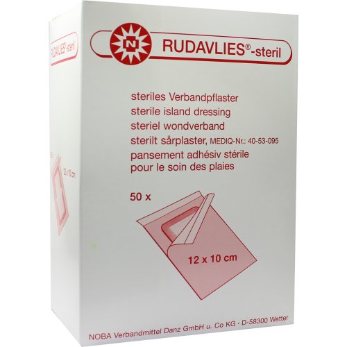 RUDAVLIES STERIL 12CMX10CM VERBANDPFLASTER - PZN 07092689