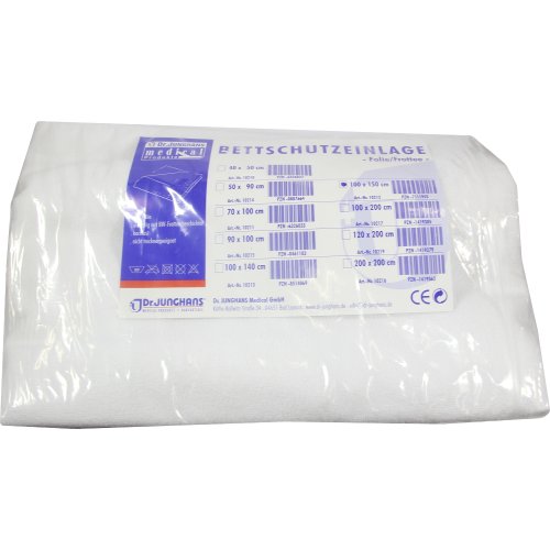Bettschutzeinl.Folie eins.m.Frottee 100x150 10212 - PZN 07111955