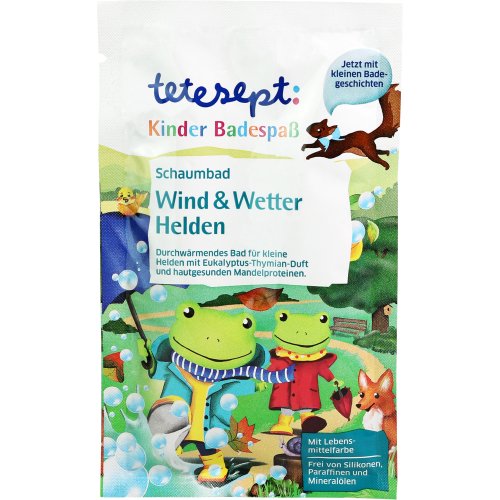 tetesept Kinder Badespass Schaumb Wind+Wetter Held - PZN 07140052