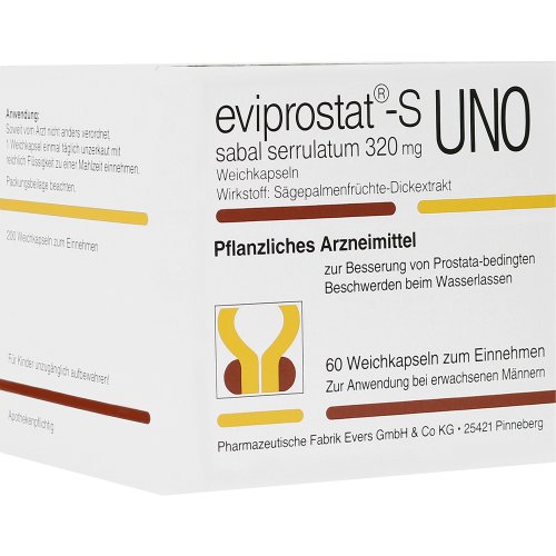 EVIPROSTAT S SABAL SERRULATUM 320 UNO - PZN 07278052