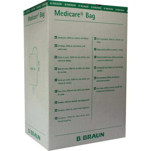 Medicare Bag 2000ml unst.m.90cm Schlauch u. Ablauf - PZN 00728658