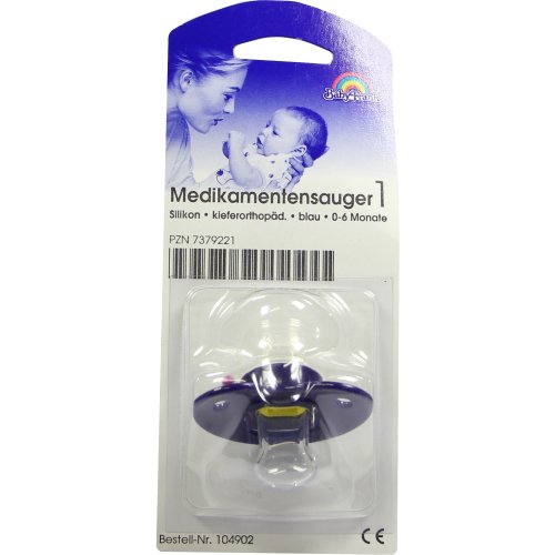 NUMIMED-Frank Medikamenten Sauger 0-6Monate blau - PZN 07379221