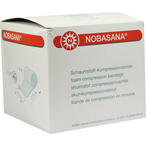 NOBASANA 2.5MX10CM 0.3CM STARK SCHAUMSTOFFBINDE - PZN 07385196