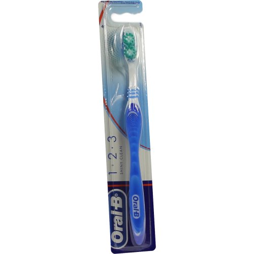 Oral-B 1 2 3 Shiny Clean 40 mittel - PZN 07386793