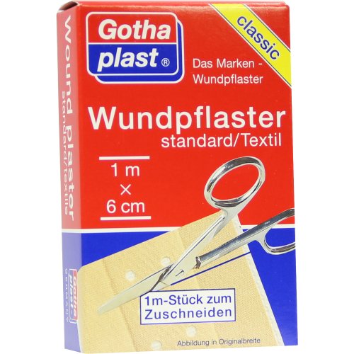 GOTHAPLAST WUNDPFLASTER STANDARD 1MX6CM AM STUECK - PZN 07393089