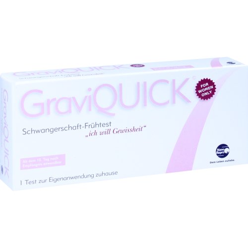 GraviQUICK Schwangerschaft-Frühtest - PZN 07418323