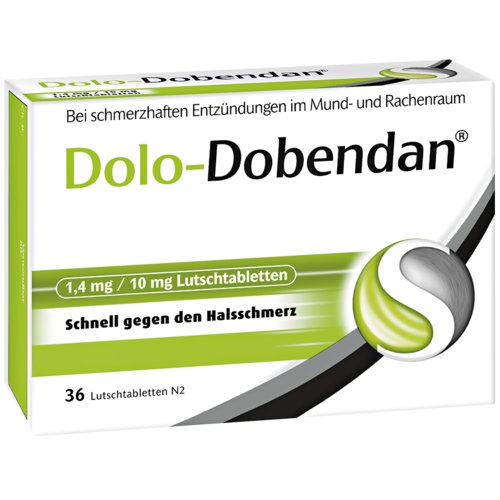 Dolo-Dobendan 1.4mg/10 mg Lutschtabletten - PZN 12700079