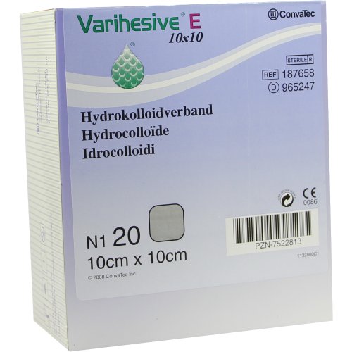 VARIHESIVE E HKV hydroaktiv 10x10cm - PZN 07522813