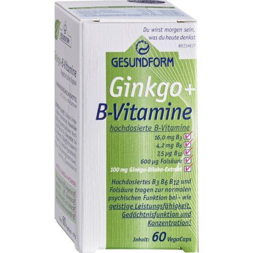 GESUNDFORM Ginkgo-agil 100mg Kapseln - PZN 07607478