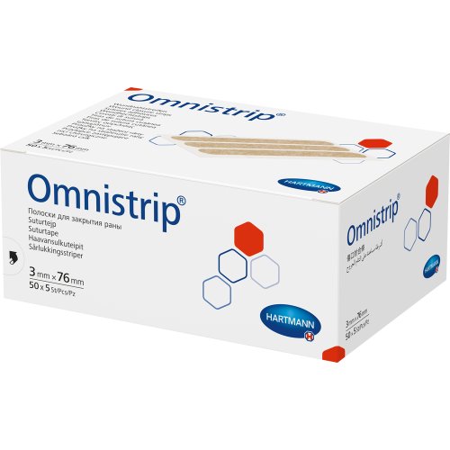 Omnistrip Wundnahtstreifen 3x76mm - PZN 00761638