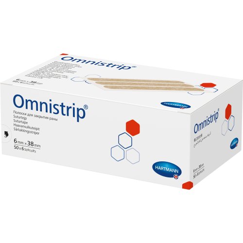 Omnistrip Wundnahtstreifen 6x38mm - PZN 00761644