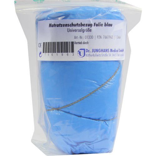 Matratzen Schutzbezug PE Folie blau - PZN 07661963