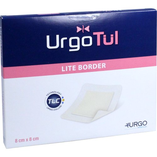 UrgoTül Lite Border 8x8cm - PZN 07750307