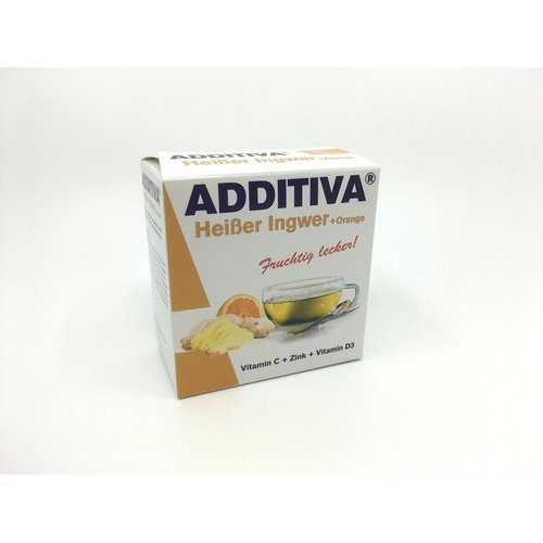 ADDITIVA Heißer Ingwer + Orange - PZN 10627562