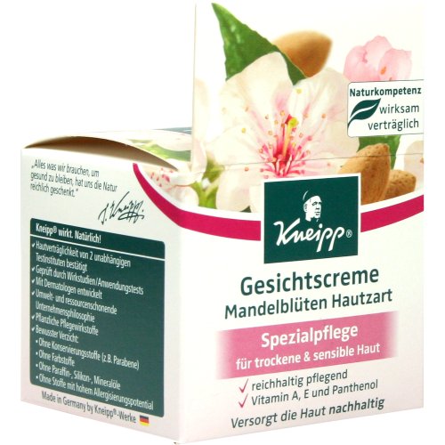 Kneipp Gesichtscreme Mandelblüten Hautzart - PZN 00836164