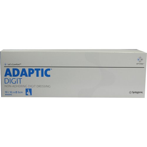 ADAPTIC Digit.Fingerverband Xtra/Large 3 cm Durchm - PZN 08410683