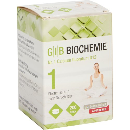 GIB Biochemie Nr.1 Calcium fluoratum D12 - PZN 08480956