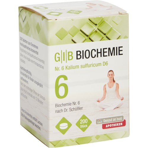 GIB Biochemie Nr.6 Kalium sulfuricum D 6 - PZN 08481424