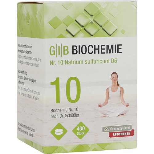 GIB Biochemie Nr.10 Natrium sulfuricum D 6 - PZN 08481602