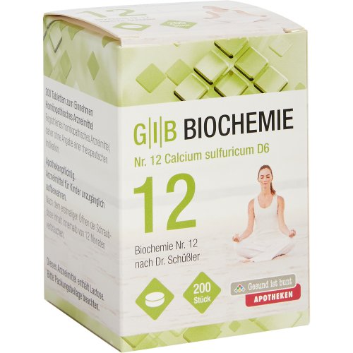 GIB Biochemie Nr.12 Calcium sulfuricum D 6 - PZN 08481677