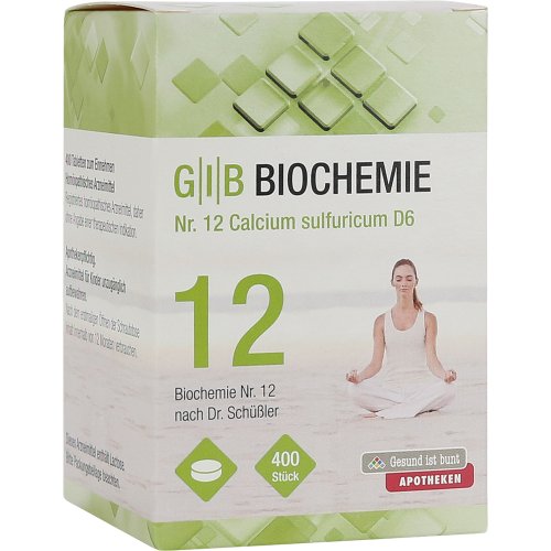 GIB Biochemie Nr.12 Calcium sulfuricum D 6 - PZN 08481683