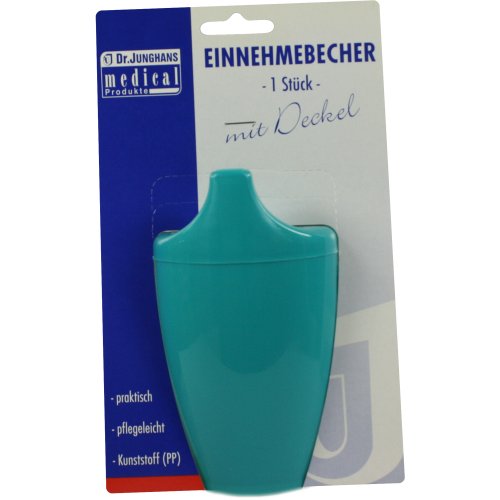 Einnehmebecher m.Griff u.Deckel 4mm grün - PZN 08490038