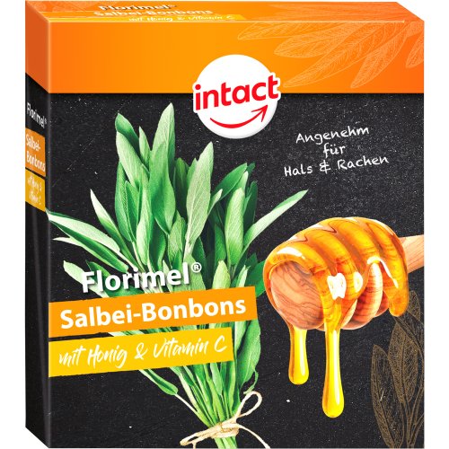 FLORIMEL Salbeibonbons mit Vitamin C - PZN 08512076