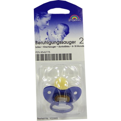 Sauger Kirsche gr./Sch.gr. Dunkelblau 102885 - PZN 08542775