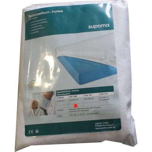 Suprima Spannbettuch BW-Frottee PVC-beschichtet 67 - PZN 08693333