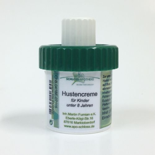 Hustencreme 20g für Kinder unter 8Jahren - PZN 08000169