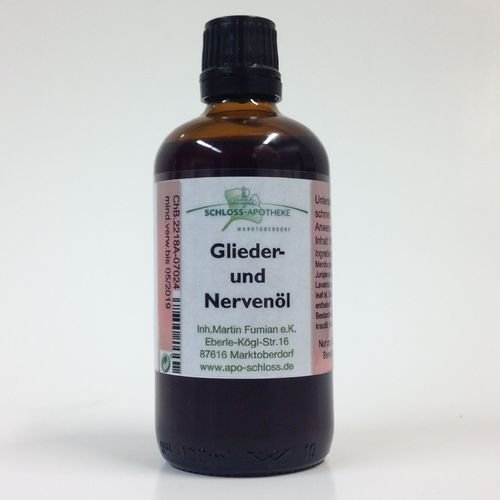 Glieder- und Nervenöl - PZN 08001559
