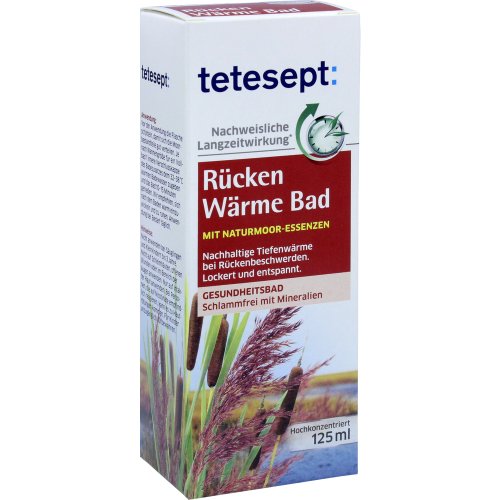 tetesept Rücken Wärme Bad - PZN 08756536