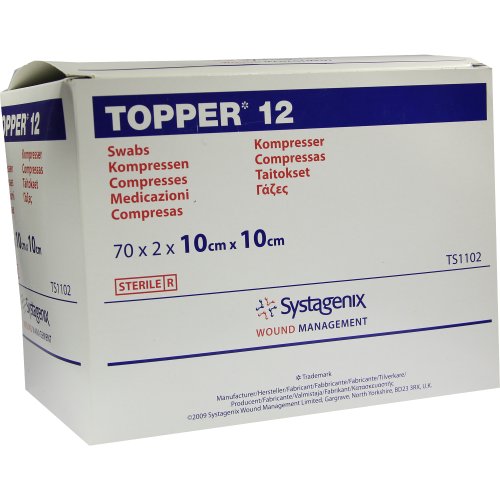 TOPPER 12 steril 10 X 10 CM - PZN 08821305