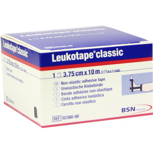 Leukotape classic 3.75cmx10m schwarz Rolle - PZN 00885949