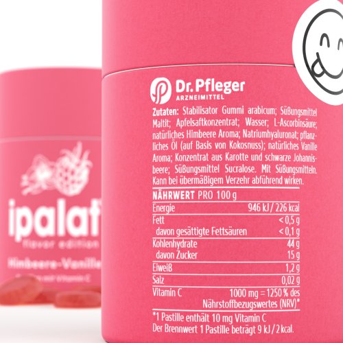 IPALAT Pastillen flavor edition Himbeere-Vanille - PZN 17468606
