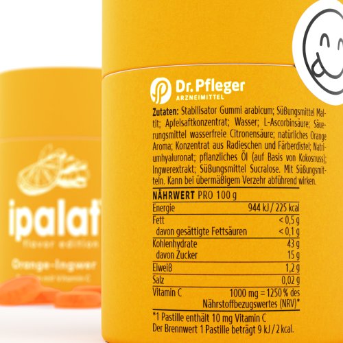 IPALAT Pastillen flavor edition Orange-Ingwer - PZN 17468658